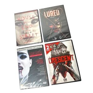 Horror Movies DVD 10 Shows Lot of 4 Halloween Scary‎ Movies New Sealed
